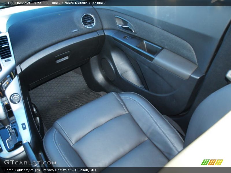 Black Granite Metallic / Jet Black 2012 Chevrolet Cruze LTZ