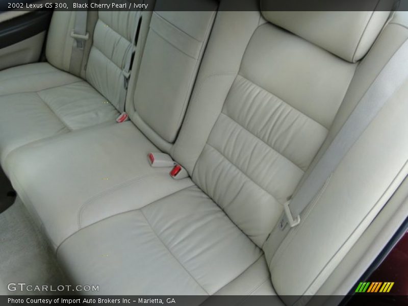 Black Cherry Pearl / Ivory 2002 Lexus GS 300