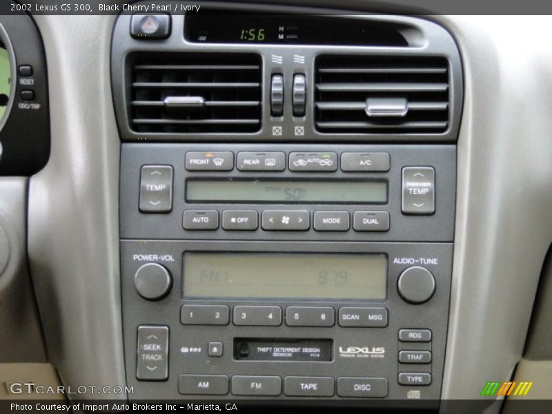 Controls of 2002 GS 300