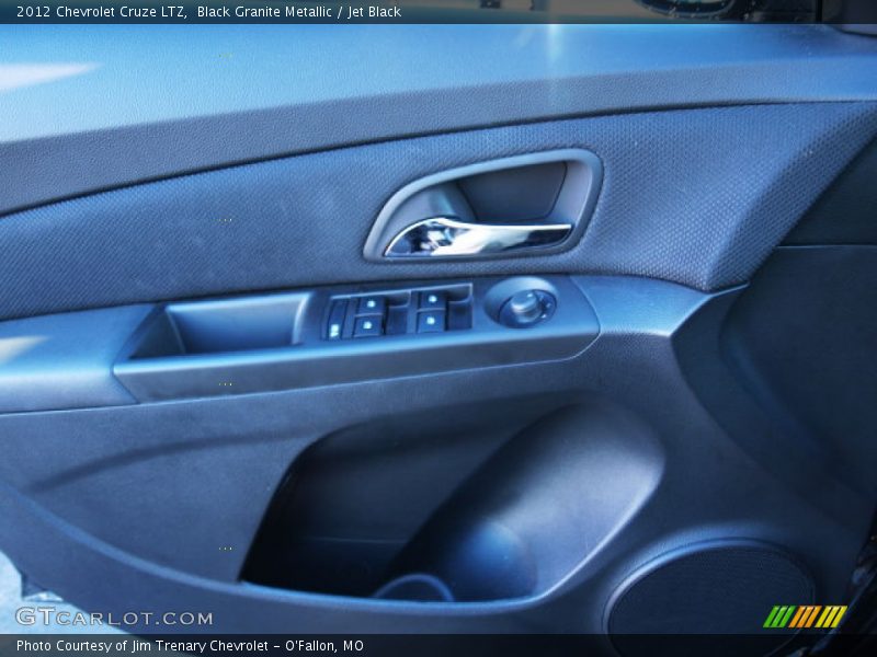 Black Granite Metallic / Jet Black 2012 Chevrolet Cruze LTZ