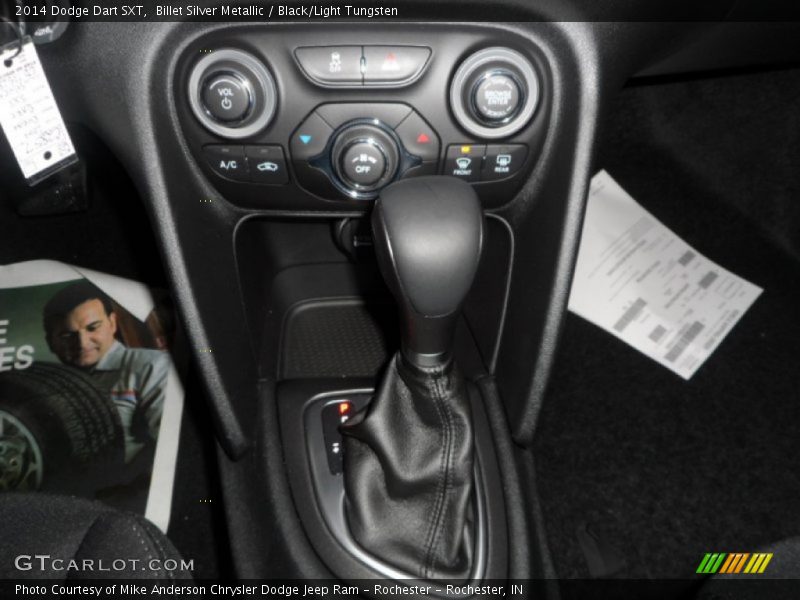 Billet Silver Metallic / Black/Light Tungsten 2014 Dodge Dart SXT