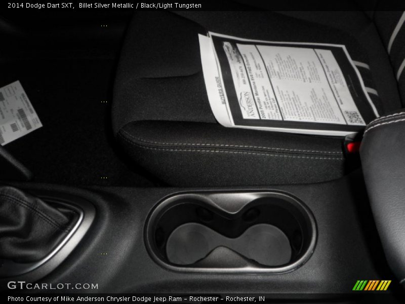 Billet Silver Metallic / Black/Light Tungsten 2014 Dodge Dart SXT
