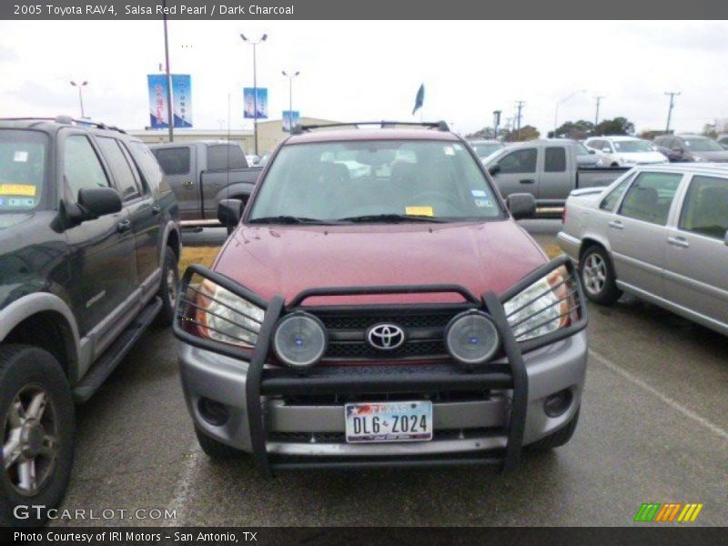 Salsa Red Pearl / Dark Charcoal 2005 Toyota RAV4