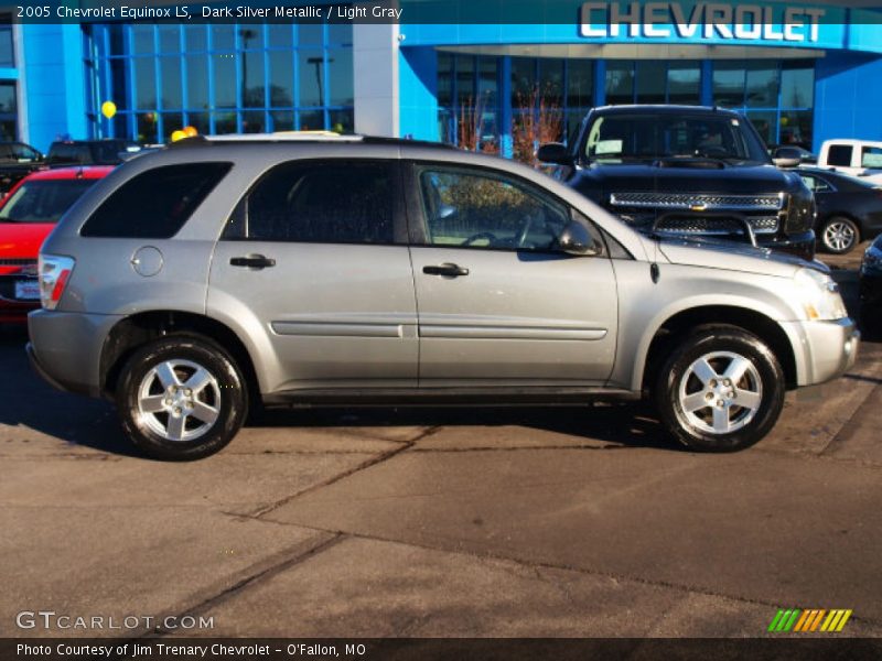 Dark Silver Metallic / Light Gray 2005 Chevrolet Equinox LS