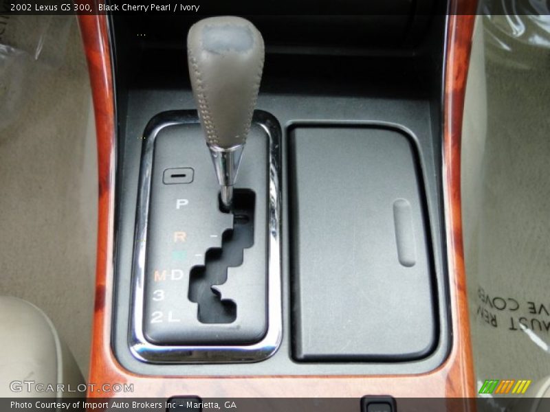 Black Cherry Pearl / Ivory 2002 Lexus GS 300