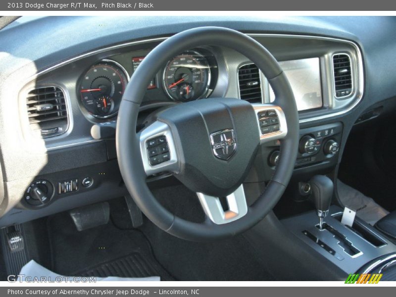 Pitch Black / Black 2013 Dodge Charger R/T Max