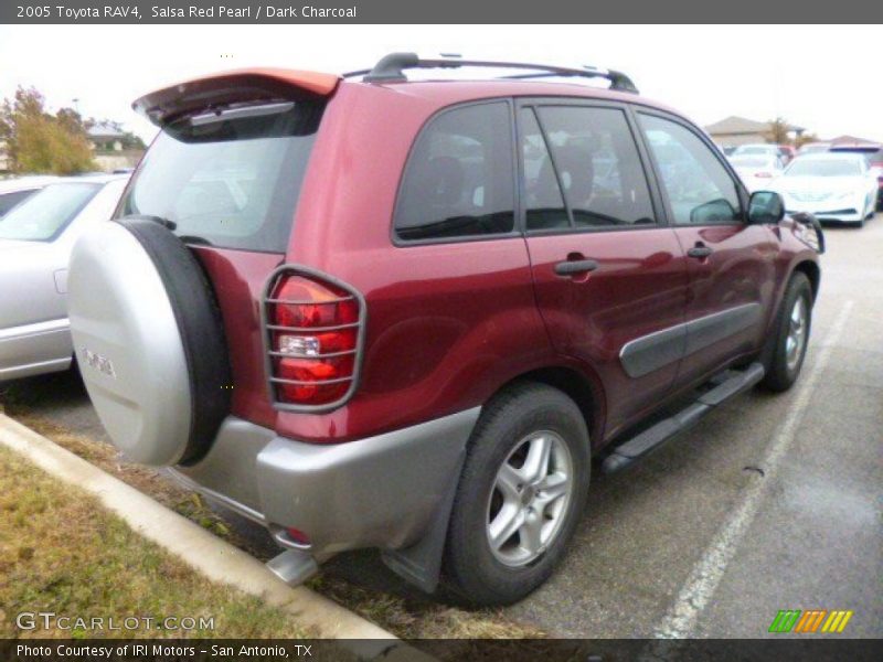 Salsa Red Pearl / Dark Charcoal 2005 Toyota RAV4