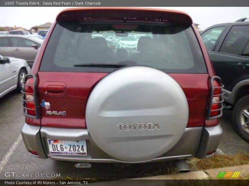 Salsa Red Pearl / Dark Charcoal 2005 Toyota RAV4