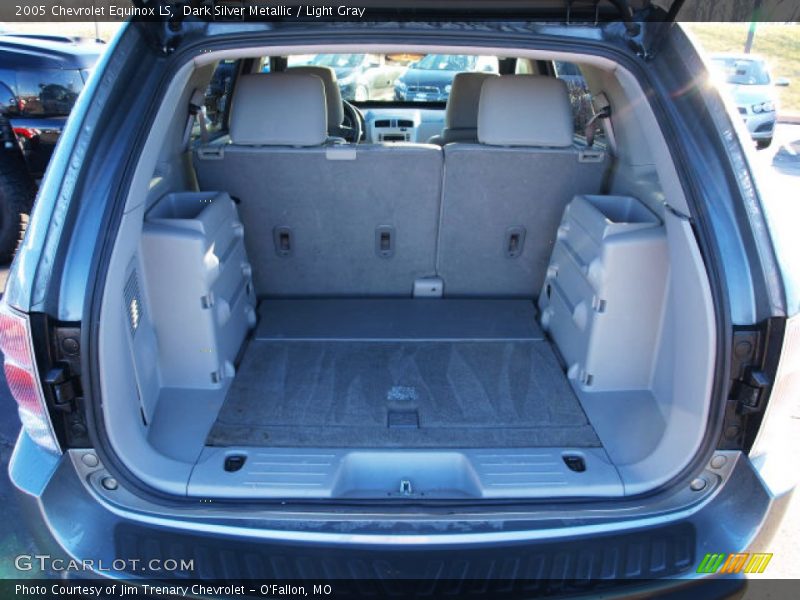 Dark Silver Metallic / Light Gray 2005 Chevrolet Equinox LS