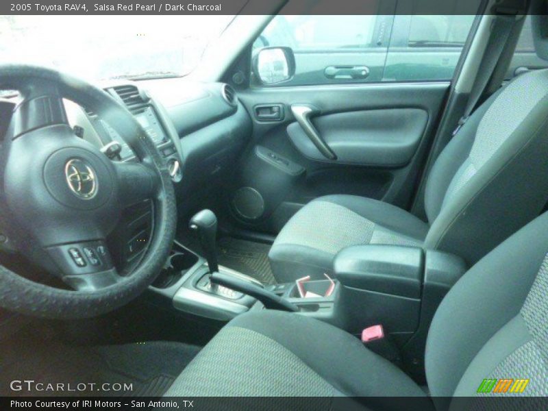 Salsa Red Pearl / Dark Charcoal 2005 Toyota RAV4