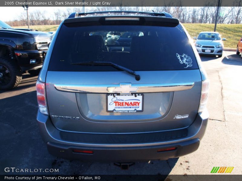 Dark Silver Metallic / Light Gray 2005 Chevrolet Equinox LS