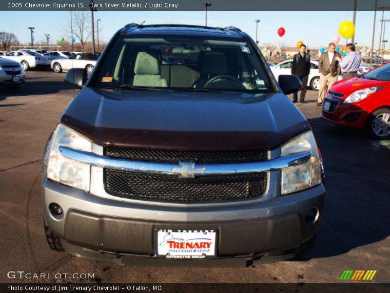 Dark Silver Metallic / Light Gray 2005 Chevrolet Equinox LS