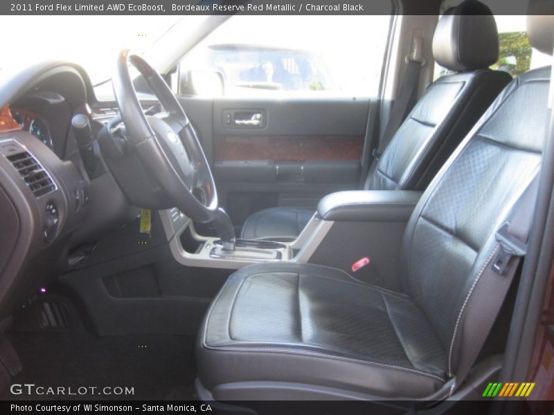 Bordeaux Reserve Red Metallic / Charcoal Black 2011 Ford Flex Limited AWD EcoBoost