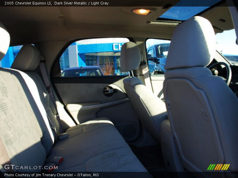 Dark Silver Metallic / Light Gray 2005 Chevrolet Equinox LS