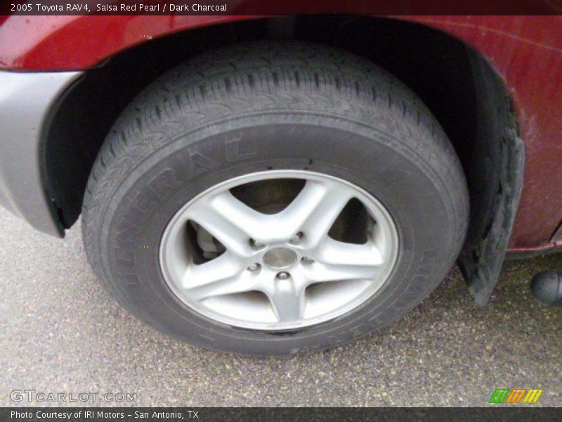 Salsa Red Pearl / Dark Charcoal 2005 Toyota RAV4
