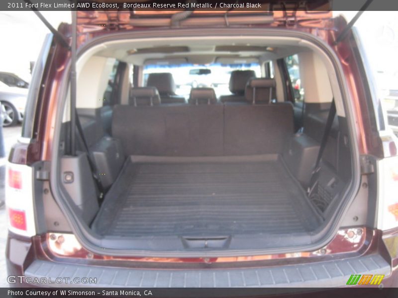 Bordeaux Reserve Red Metallic / Charcoal Black 2011 Ford Flex Limited AWD EcoBoost