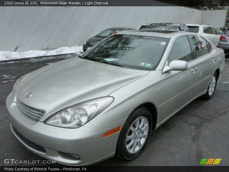 Millennium Silver Metallic / Light Charcoal 2002 Lexus ES 300