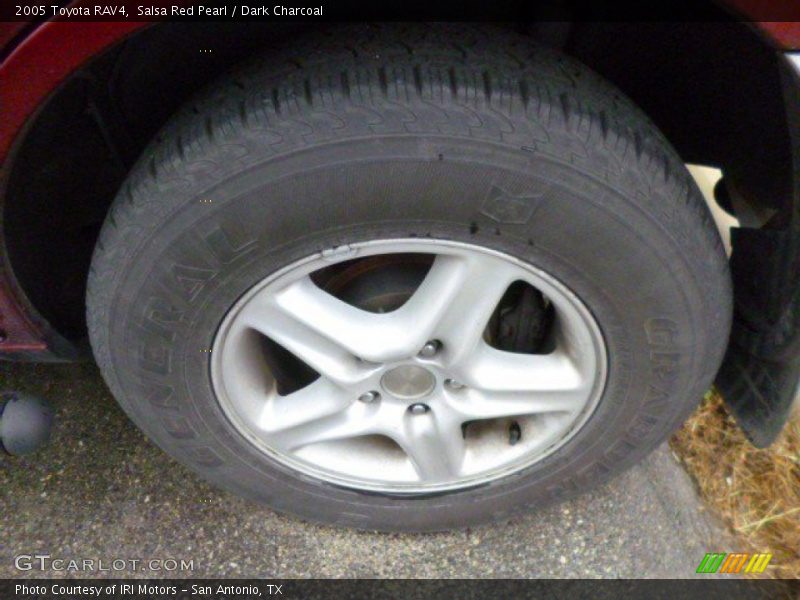 Salsa Red Pearl / Dark Charcoal 2005 Toyota RAV4
