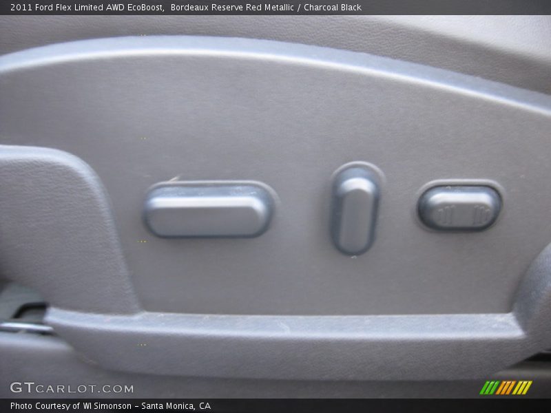 Bordeaux Reserve Red Metallic / Charcoal Black 2011 Ford Flex Limited AWD EcoBoost