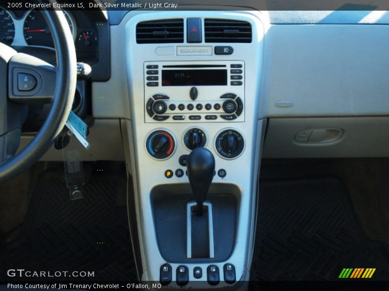 Dark Silver Metallic / Light Gray 2005 Chevrolet Equinox LS