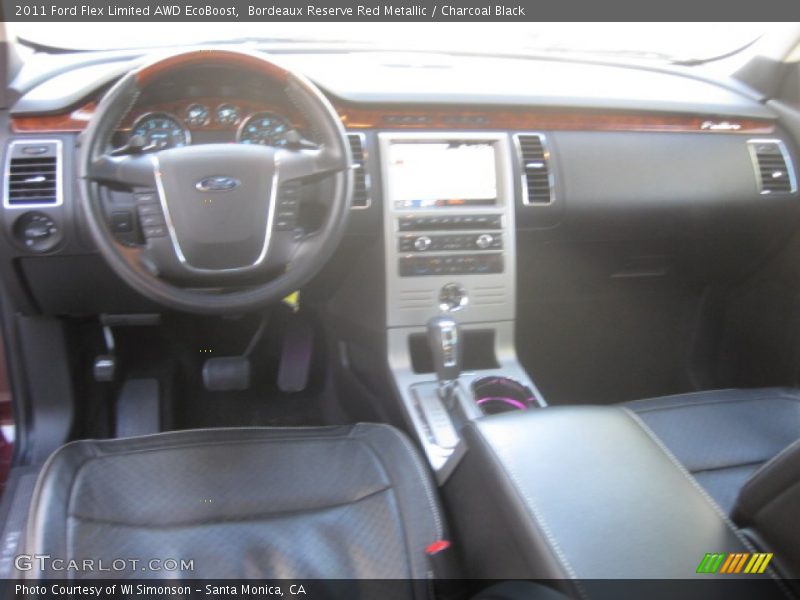 Bordeaux Reserve Red Metallic / Charcoal Black 2011 Ford Flex Limited AWD EcoBoost