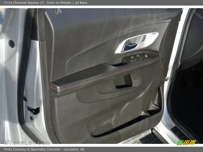 Silver Ice Metallic / Jet Black 2014 Chevrolet Equinox LT