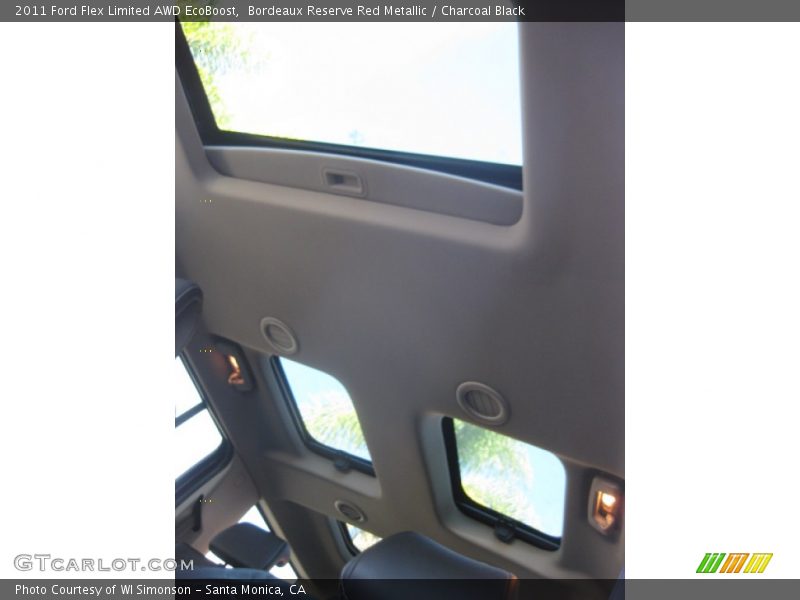 Bordeaux Reserve Red Metallic / Charcoal Black 2011 Ford Flex Limited AWD EcoBoost