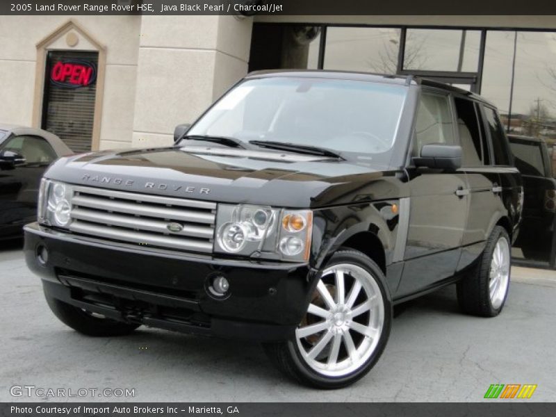 Java Black Pearl / Charcoal/Jet 2005 Land Rover Range Rover HSE
