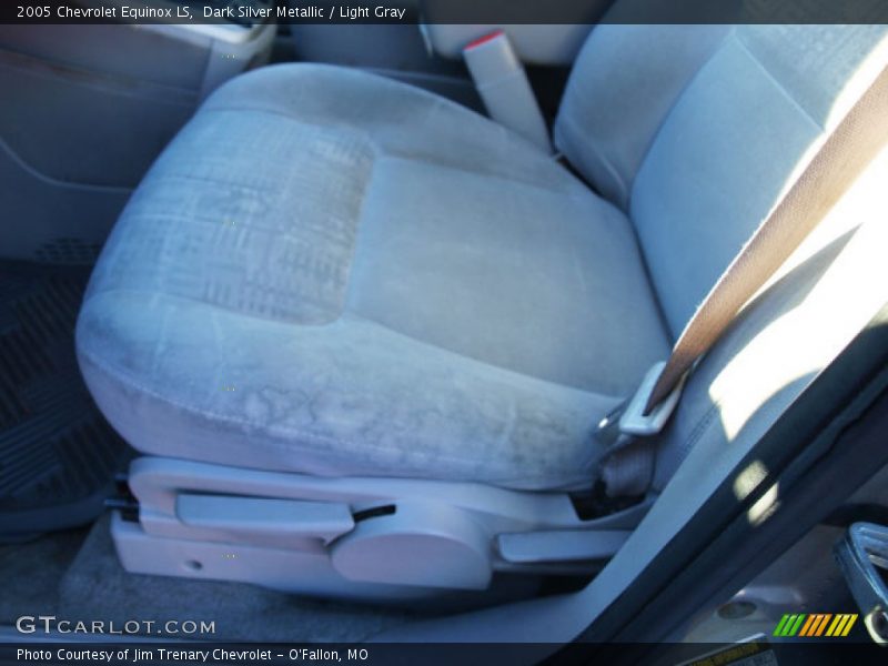 Dark Silver Metallic / Light Gray 2005 Chevrolet Equinox LS