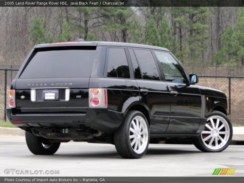 Java Black Pearl / Charcoal/Jet 2005 Land Rover Range Rover HSE