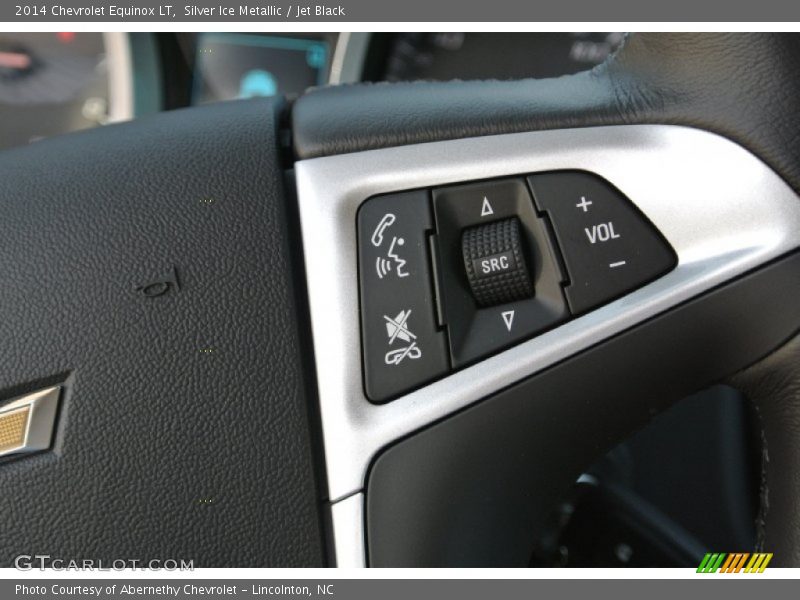 Silver Ice Metallic / Jet Black 2014 Chevrolet Equinox LT