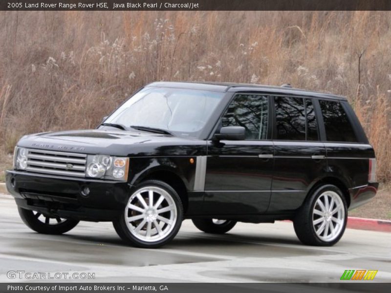 Java Black Pearl / Charcoal/Jet 2005 Land Rover Range Rover HSE