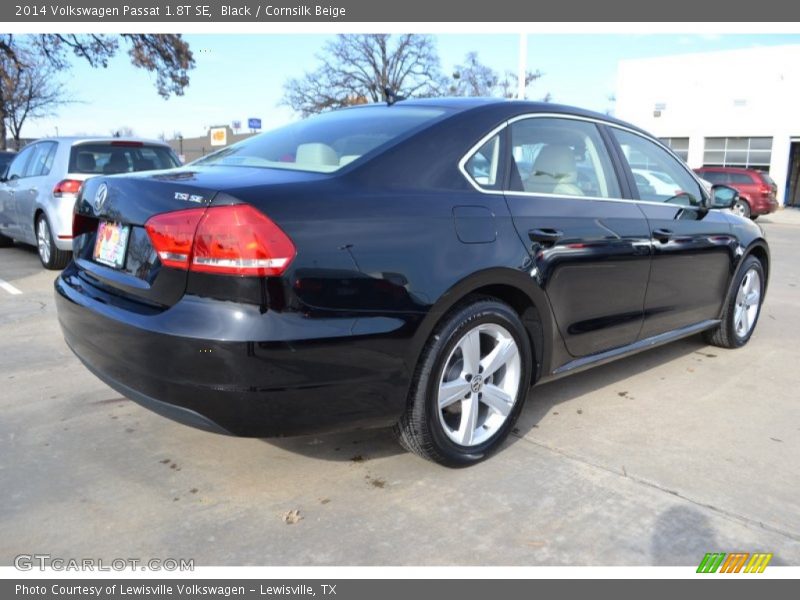 Black / Cornsilk Beige 2014 Volkswagen Passat 1.8T SE