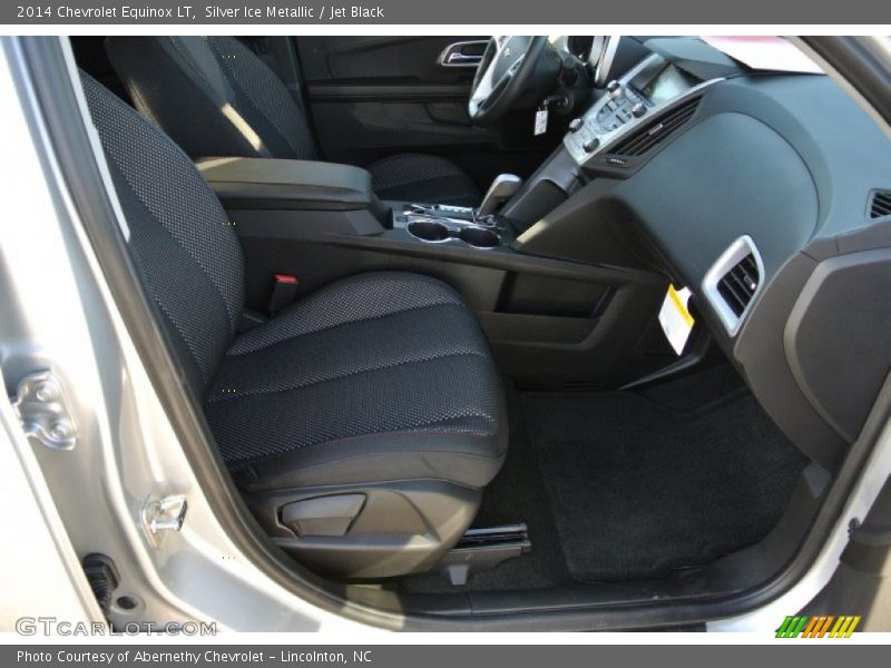Silver Ice Metallic / Jet Black 2014 Chevrolet Equinox LT