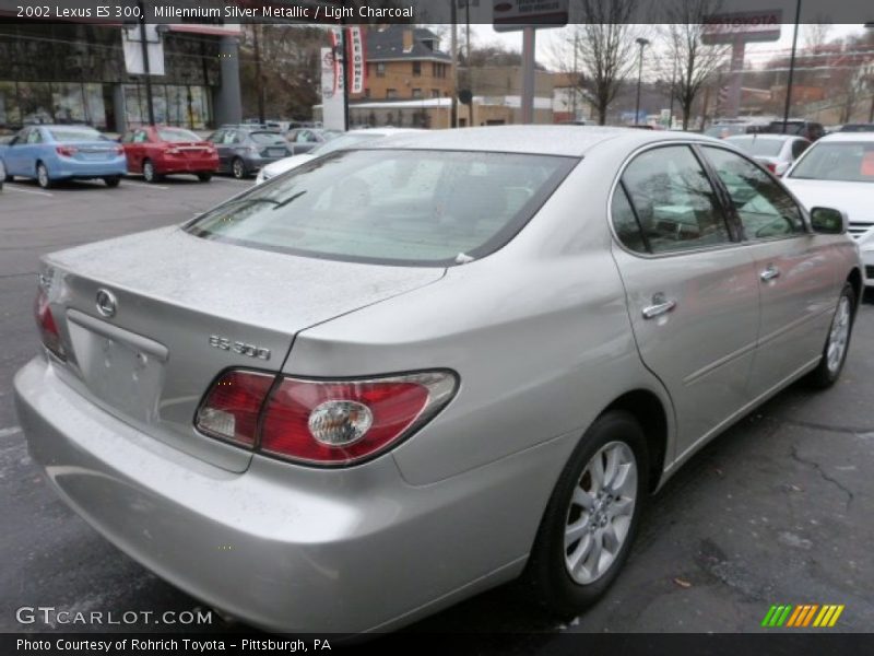 Millennium Silver Metallic / Light Charcoal 2002 Lexus ES 300