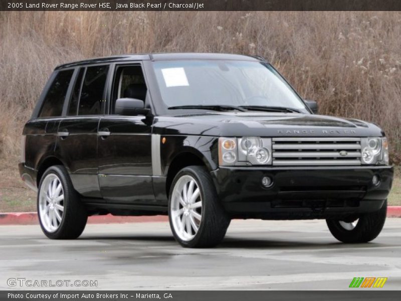 Java Black Pearl / Charcoal/Jet 2005 Land Rover Range Rover HSE