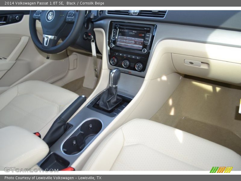 Black / Cornsilk Beige 2014 Volkswagen Passat 1.8T SE