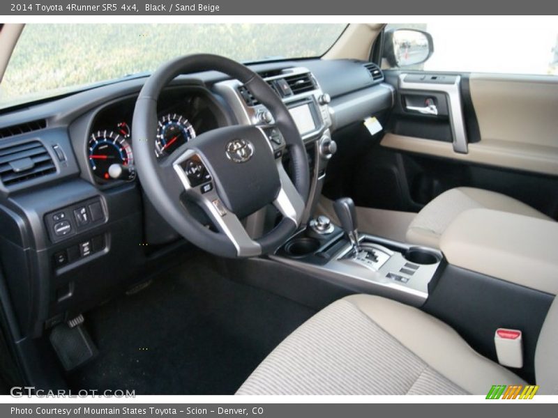 Black / Sand Beige 2014 Toyota 4Runner SR5 4x4