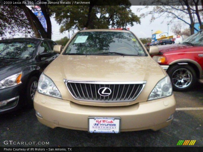 Golden Almond Metallic / Parchment 2009 Lexus RX 350