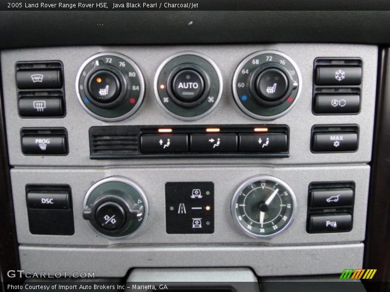 Java Black Pearl / Charcoal/Jet 2005 Land Rover Range Rover HSE