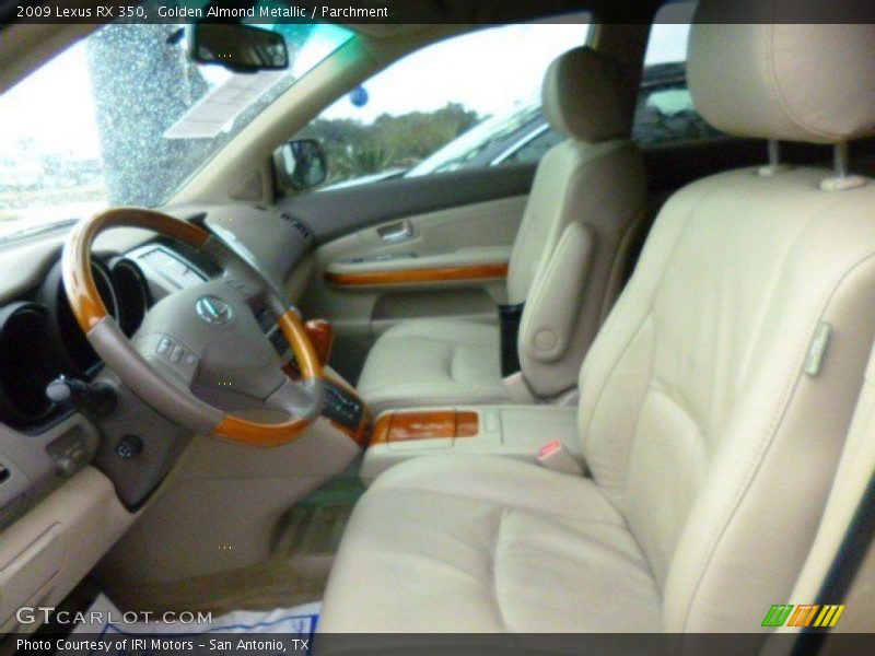 Golden Almond Metallic / Parchment 2009 Lexus RX 350