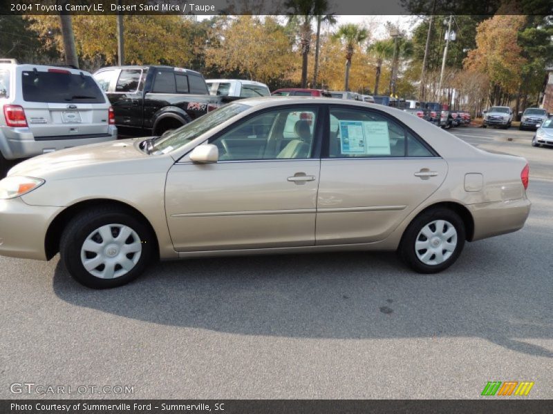 Desert Sand Mica / Taupe 2004 Toyota Camry LE
