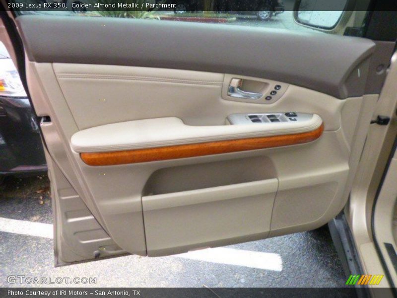 Golden Almond Metallic / Parchment 2009 Lexus RX 350