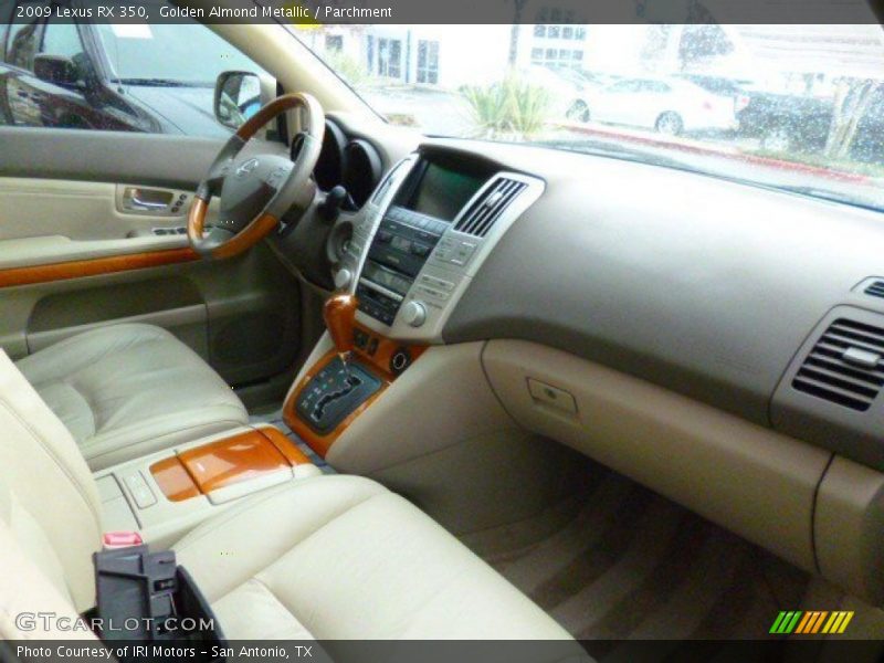 Golden Almond Metallic / Parchment 2009 Lexus RX 350