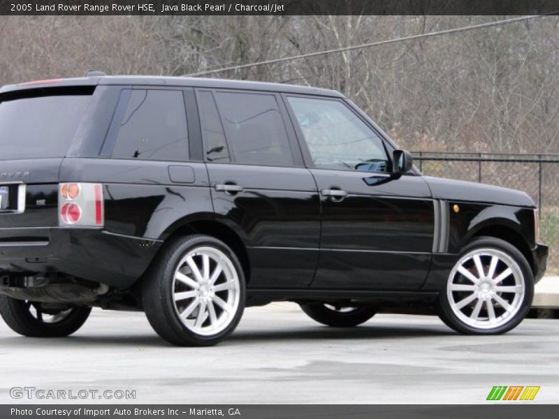 Java Black Pearl / Charcoal/Jet 2005 Land Rover Range Rover HSE