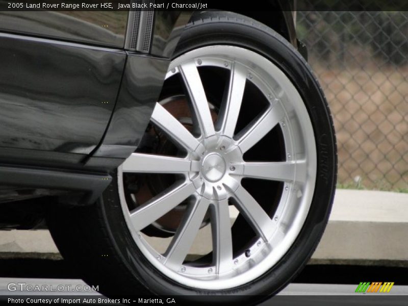 Java Black Pearl / Charcoal/Jet 2005 Land Rover Range Rover HSE