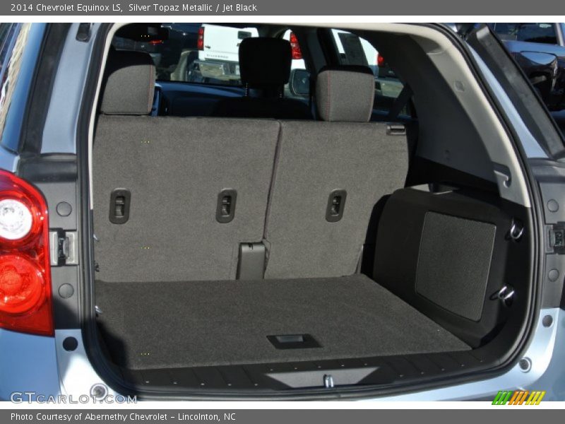 Silver Topaz Metallic / Jet Black 2014 Chevrolet Equinox LS