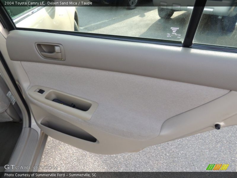 Desert Sand Mica / Taupe 2004 Toyota Camry LE