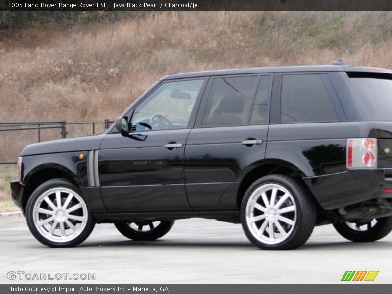 Java Black Pearl / Charcoal/Jet 2005 Land Rover Range Rover HSE