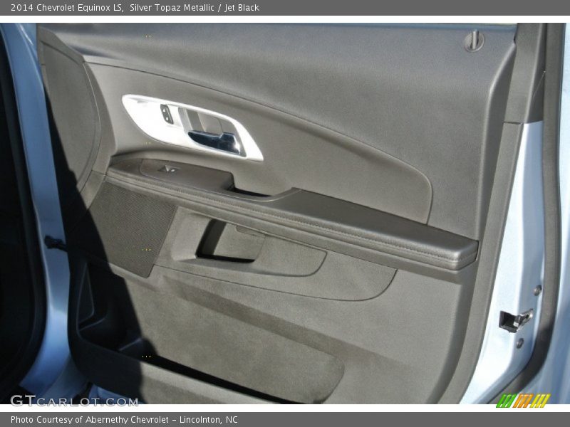 Silver Topaz Metallic / Jet Black 2014 Chevrolet Equinox LS